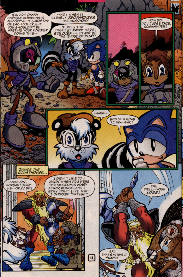 Sonic - Archie Adventure Series May 1999 Page 11